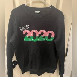 IvyBox AKA Vote 2020 Black sweatshirt